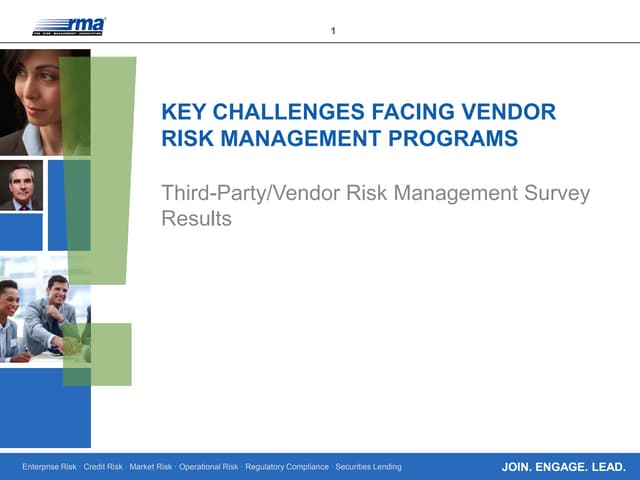 Key Challenges Facing Vendor Risk Management Programs