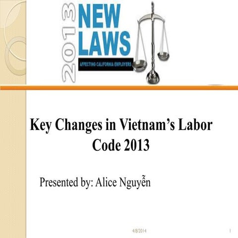 Key changes in vietnam's new labor code 2013