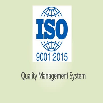 Key changes of ISO 9001:2015