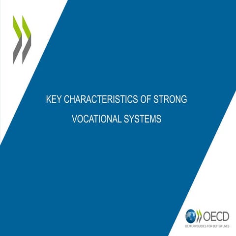 Key Characteristics of Strong Vocational Systems