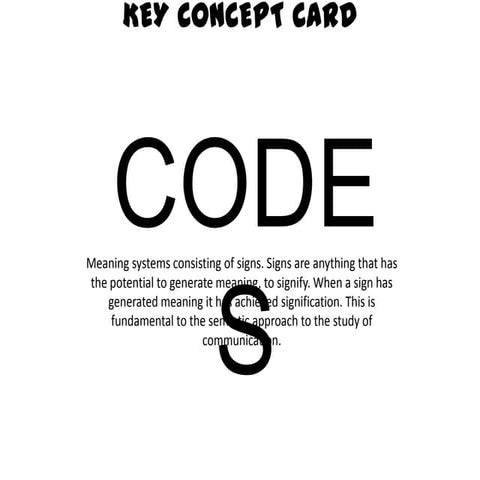 Key concept card
