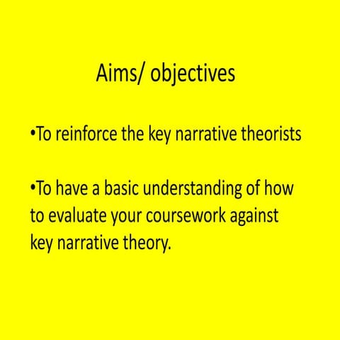 Key concept narrative