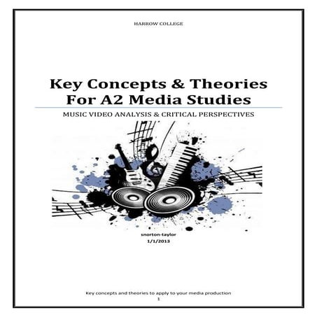 Key concepts & theories for a2