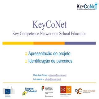 KeyCoNet presentation (Portuguese)