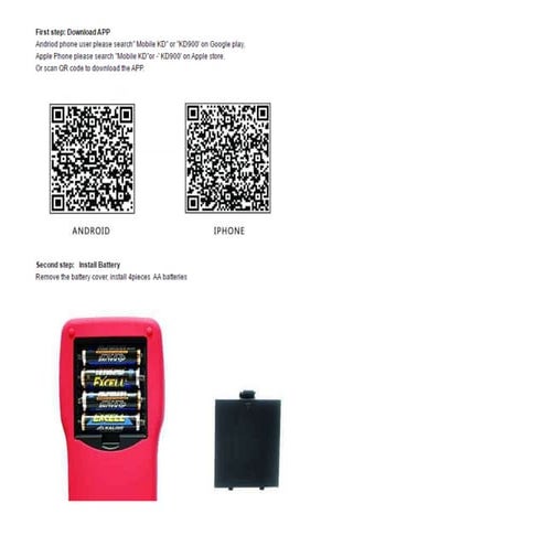 Keydiy Mini KD Mobile Key Remote Maker Generator User Manual