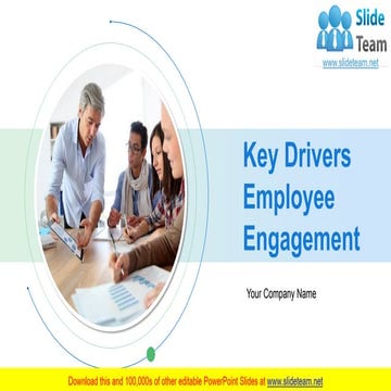 Key Drivers Employee Engagement PowerPoint Presentation Slides
