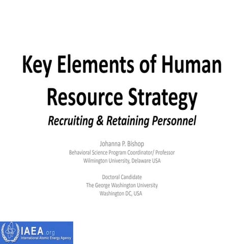 Key Elements of Human Resource Strategy