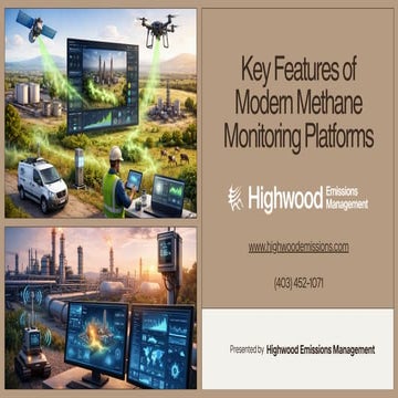 Key Features of Modern Methane Monitoring Platforms | PDF