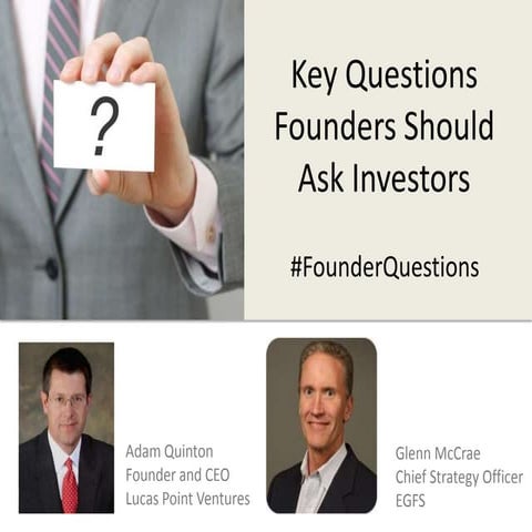 Key Founder Questions Webinar 