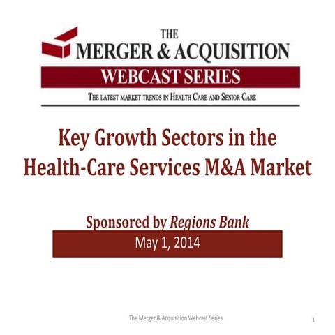 Key Growth Sectors in the Health Care Services M&A Market