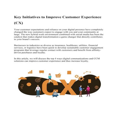 Key Initiatives to Improve Customer Experience (CX).pdf