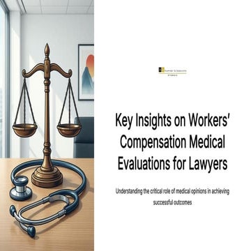 Medical Evaluations Explained: What Workers’ Compensation Lawyers Must ...