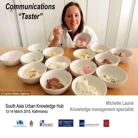 Key messages elevator pitch