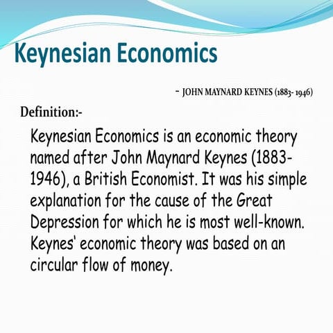 Keynesian economics