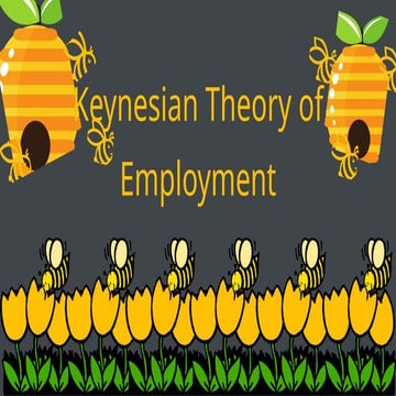 Keynesian Theory:  of Unemployment .pptx