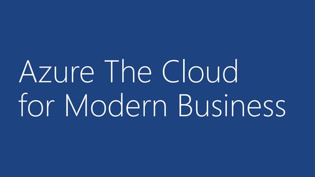 GAB Intro to Azure & Hands on Lab
