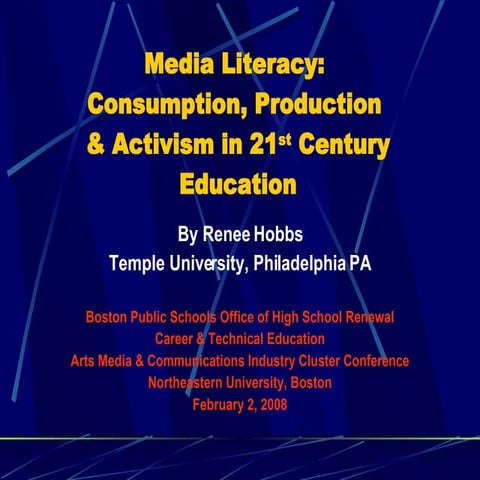 Media Literacy