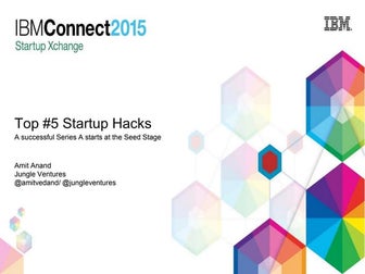 Keynote- Amit Anand, Jungle Ventures at IBM StartupXchange Singapore