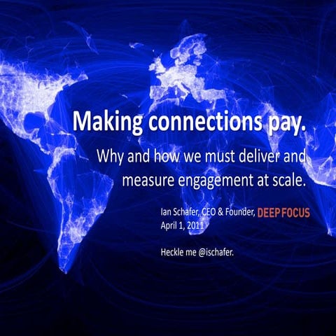 Socialize: Monetizing Social Media - Ian Schafer