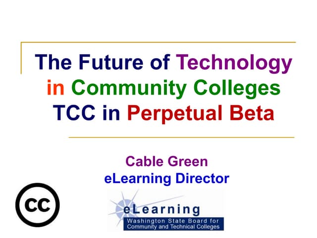 Tacoma Keynote (4-17-09)