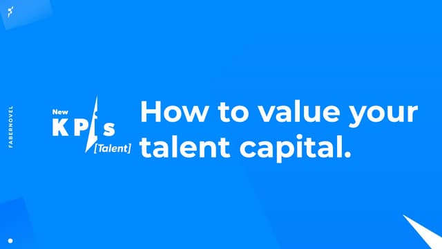 [Extract] Study - Talent KPIs 