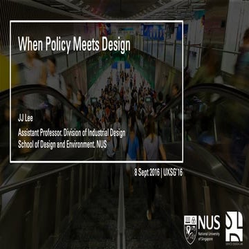 Keynote #3 when policy meets design by jung joo lee