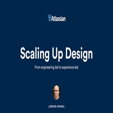 Keynote #5 scaling up design by jurgen spangl