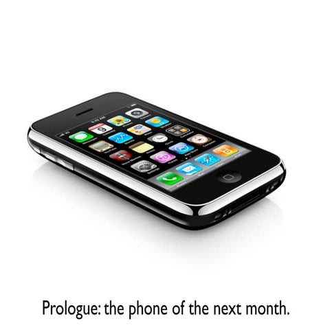 the impact of iPhone on Korean mobile communication business.