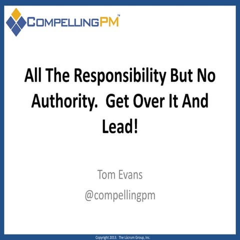 Keynote address for pcamp msp