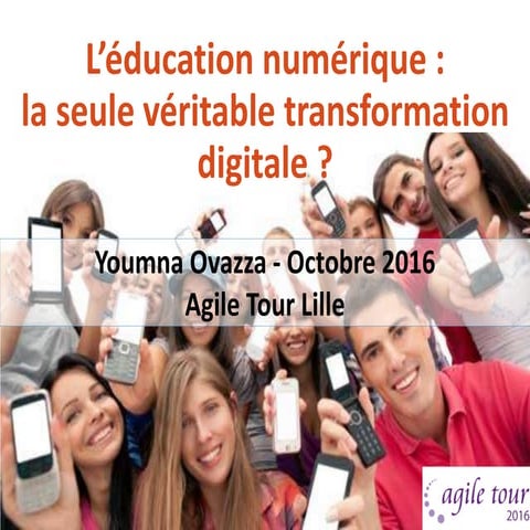 L'éducation numérique, la seule véritable transformation digitale ?