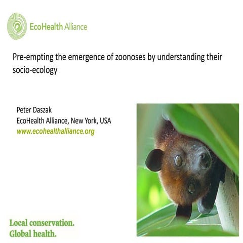 Pre-empting the emergence of zoonoses by understanding their socio-ecology