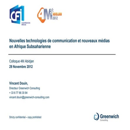 Afrique Sub Saharienne, les chiffres sur les TIC