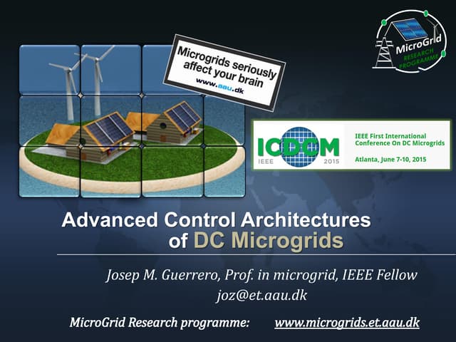 Keynote icdcm Josep Guerrero