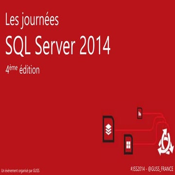 Journées SQL Server 2014 - Keynote Jour 1