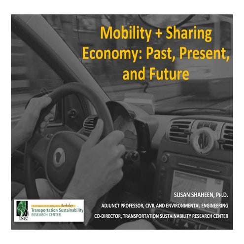 Keynote Speech at International Sharing Economy Symposium in Utrecht on June ...