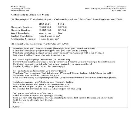 Keynote speech2 dr. andrew moody