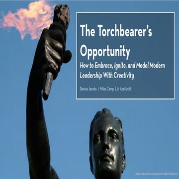 The Torchbearer's Opportunity – Miles Camp 2018