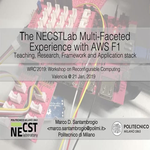 The NECSTLab Multi-Faceted Experience with AWS F1