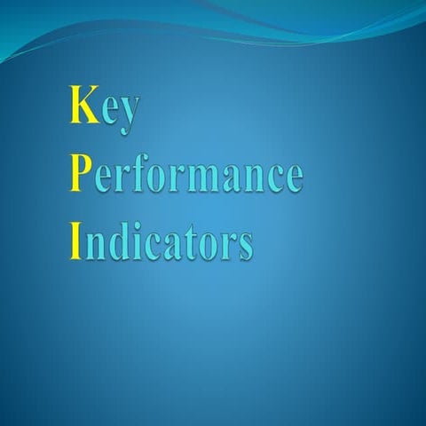 Key Performance Indicators