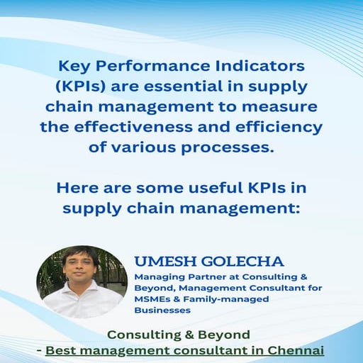 Key Performance Indicators (KPIs) for supply chain management.pdf