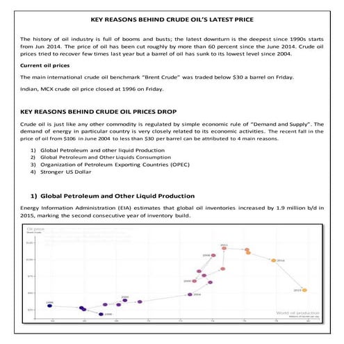 OPIS Fact Sheet: International Feedstocks Intelligence Report | PDF