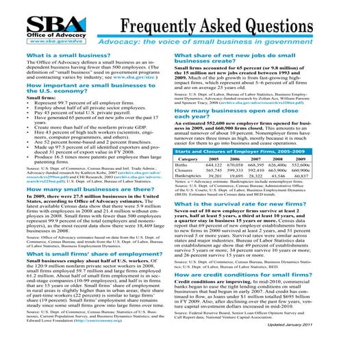 Key stats of small business survival rates | PDF