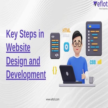Key Steps in Website Design and Development presentation