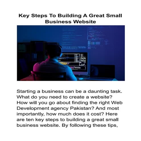 Key Steps To Building A Great Small Business Website.pdf
