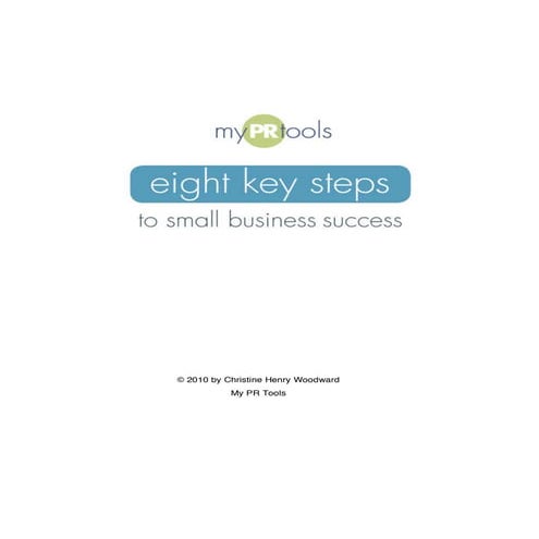 Key Steps To Small Business Marketing Success