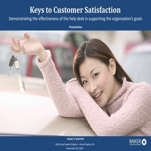 Keys To Customer Satisfaction