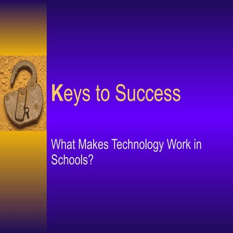Keys To Success Burnett