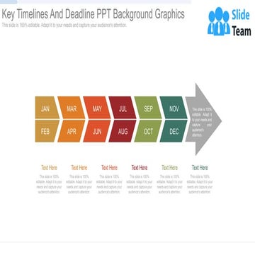 Key Timelines And Deadline Ppt Background Graphics
