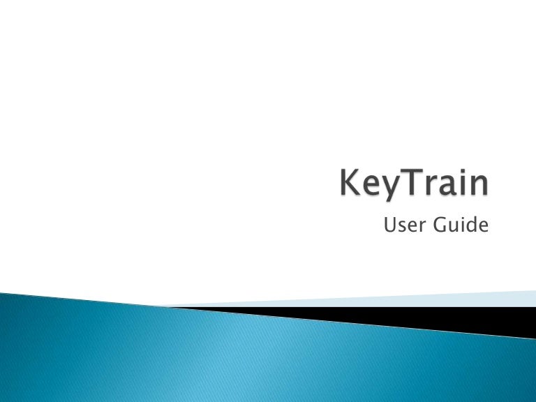 How to Use KeyTrain