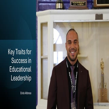 Key Traits for Success in Educational Leadership